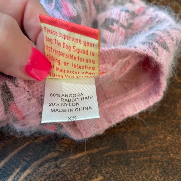 Angora XS dog sweater - Picture 4 of 4